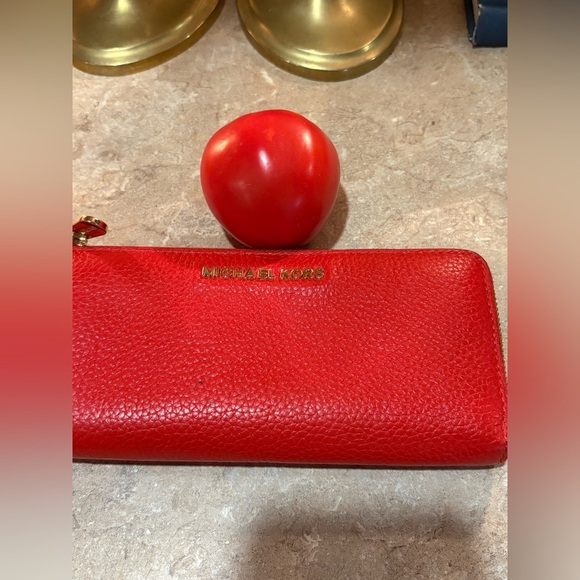 COPY - MICHAEL KORS Bedford large 3/4 zipper leather wallet - Picture 12 of 13